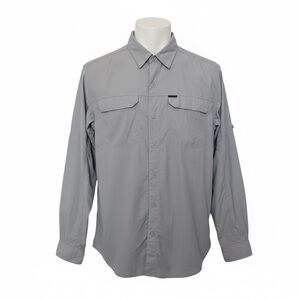 Columbia Light Gray Omni-Shade Shirt